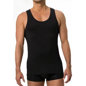 Ten Cate - 2-Pack Heren Singlet Zwart - maat S - Zwart