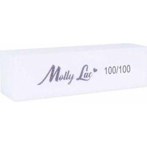 Polijstblok Nagelvijl 100/100 Wit - 4-zijdig