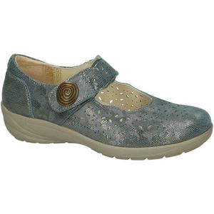 G-comfort -Dames - blauw petrol - ballerina's & mocassins - maat 40