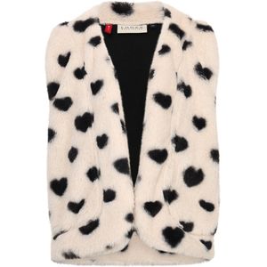 LOOXS Little - Gilets - Gebroken Wit - 100% Polyester