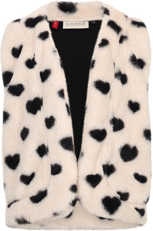 LOOXS Little - Gilets - Gebroken Wit - 100% Polyester