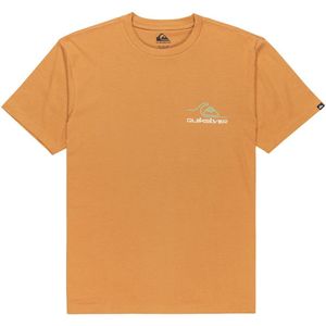 Quiksilver - Light Waves - T-shirt - Oranje - Korte Mouwen - Regular Fit