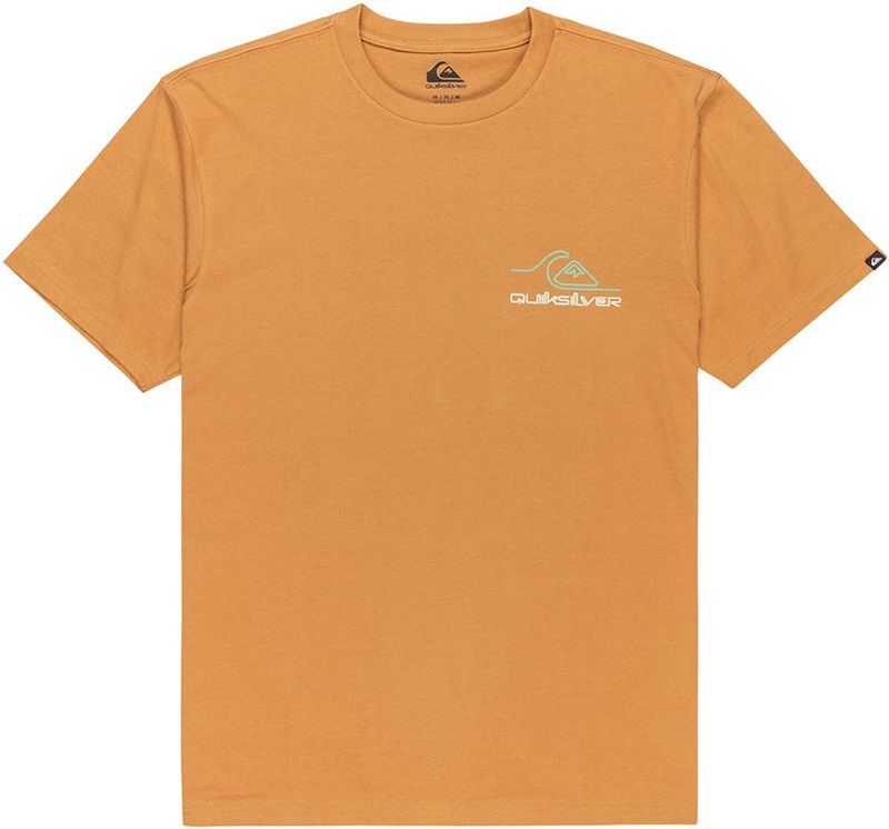 Quiksilver - Light Waves - T-shirt - Oranje - Korte Mouwen - Regular Fit