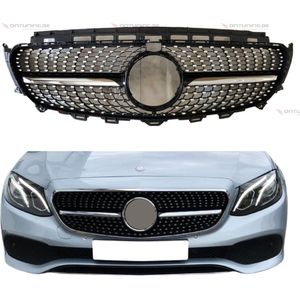 Mercedes E Klasse W213, S213 (2016-2020) Diamond Grille Glans Zwart