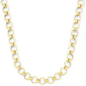 Isabel Bernard - Belleville Axelle - 14 Karaat Gouden Schakelketting - Dames