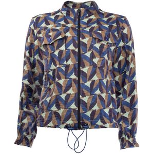 NED Jas Ruan B Ls Canal Blue Sea Style 25w1 Sv001 01 397 Canal Blue Dames Maat - S