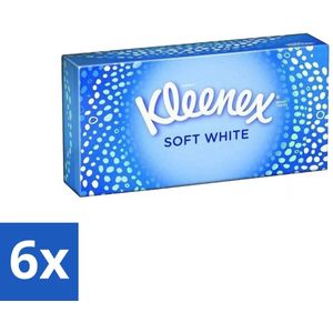 Kleenex - Tissues - Soft White - 70 Tissues - Voordeelverpakking - 6 stuks