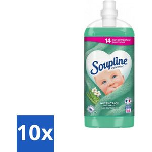 Soupline - Wasverzachter - Aloë Vera - 56 Wasbeurten - 1.3L - Bulkverpakking - 10 stuks