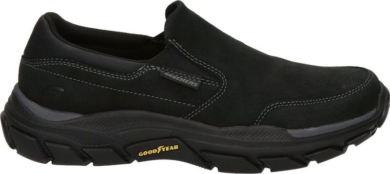 Skechers - 204480 - Sneaker - Zwart - Leer en Synthetisch
