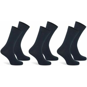 RJ Socks M. Uni Navy 43/46 set 3 paar