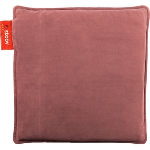 Stoov Warmtekussen voor op de stoel - One - Duurzaam & Draadloos - Stoelkussen met Infraroodwarmte - Velvet Pepper Pink - Standaard Batterij