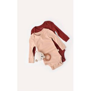Set van 2 rompers met lange mouw - Tomiju Baby 0/3M