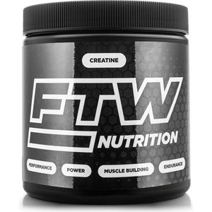 FTW NUTRITION - Creatine Monohydraat -  micronized poeder - creatine - sportvoeding - 300G