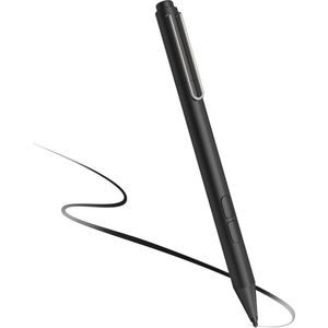 Palm Rejection Stylus Pen 1024 Levels Pressure Flex-Soft HB Nib for Microsoft Surface, Surface Pro/Book/Laptop/Go - Includes 2 Spare Nibs & AAAA Battery