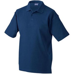 James and Nicholson Heren Medium Pique Polo (Marine)