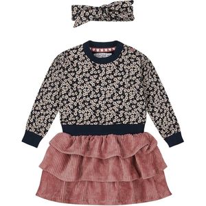 Dirkje Meisjes Jurk - Navy