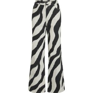 VILA Jeans 'FREYA'  zwart / wit
