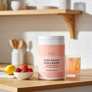 Pure Marine - Collageen +C - Strawberry Lemonade - 3 X 300g