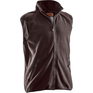 Jobman 7501 Fleece Vest 65750175 - Bruin - 4XL