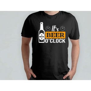 It's Beer o'clock - T Shirt - Beer - funny - HoppyHour - BeerMeNow - BrewsCruise - CraftyBeer - Proostpret - BiermeNu - Biertocht - Bierfeest