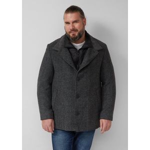 Vacht - Outdoorjas - Wolblend - Zacht - Met Opstaande Kraag