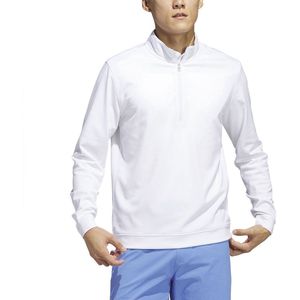 Adidas Elvtedip Sweatshirt Met Halve Rits Wit XS Man