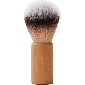 Biowust Scheerkwast van Bamboe - Minimalistisch design - Voor een Volle Scheerschuim en Gelijkmatige Verdeling - 100% vegan