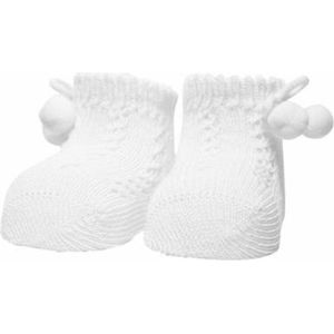 iN ControL 2pack NEWBORN socks JACQUARD white