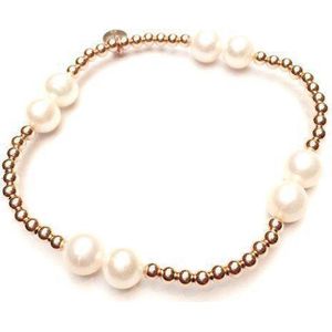 Pscallme - Four pearl Rosé - Armband - Rosékleurig