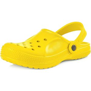Ladeheid Clogs Kinderen - Tuinschoenen - Lichte - Kinderschoenen - Meisjes - Jongens – Geel – 25 – LA-KL-055