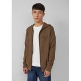 s.Oliver - Strickjacke - Katoenen Vest - Met Capuchon - Borduursel