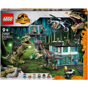 LEGO Jurassic World Liganotosaurus & Therizinosaurus Aanval - 76949