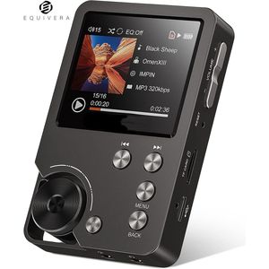 Equivera MP3 Speler Bluetooth - MP3 Speler - MP3 Speler met Bluetooth - MP3 Speler Bluetooth met FM Radio