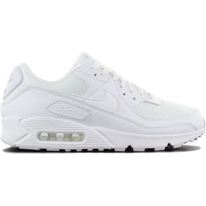 Nike Air Max 90 Heren Sneakers - White/White-White-Wolf Grey - Maat 43