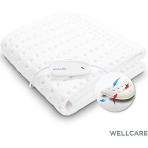 Wellcare Soft Fleece WE-167UBAHD - Elektrische Warmte deken - 150x80 cm - 120 min Timer - 4D DWF