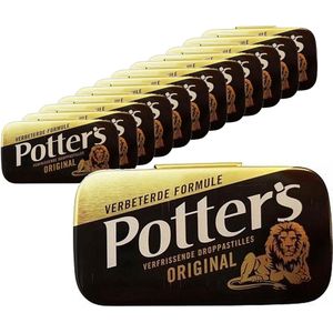 12 doosjes Potters Linia Original á 12,5 gram - Voordeelverpakking Snoepgoed