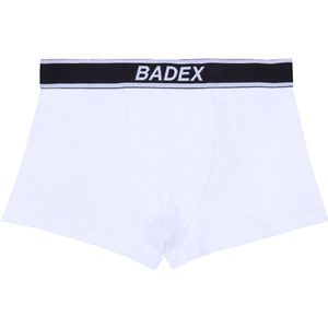 Witte katoenen boxershort voor heren BADEX Maat - M