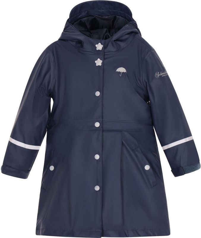Schmuddelwedda Mantel  marine / wit