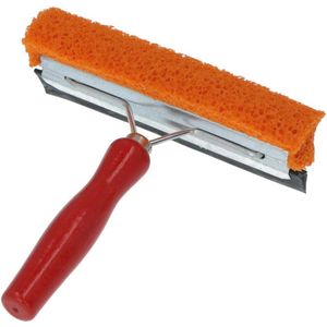 Ruitenreiniger 14,5 cm met Houten Handvat