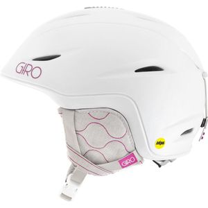 Giro Skihelm - Vrouwen - wit/roze S: 51-55cm