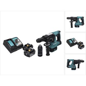 Makita DHR 243 RF accuklopboormachine 18 V SDS plus Brushless + 2x accu 3.0 Ah + lader