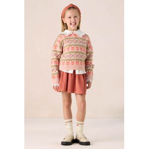 Sissy-Boy - A-lijn Rok - Rood - Corduroy