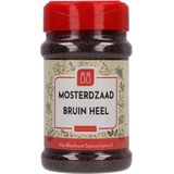 Van Beekum Specerijen - Mosterdzaad Bruin Heel - Strooibus 230 gram