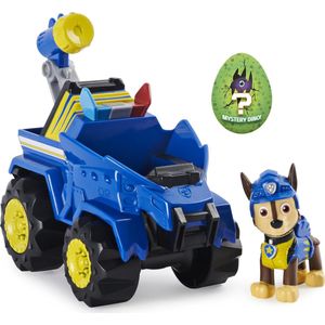 PAW Patrol Dino Rescue - Chase met verrassingsdinofiguur - Speelgoedvoertuig met actiefiguur