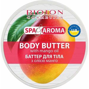 BIOTON Cosmetics - SPA AROMA - Bodyboter met mango boter- verzacht en verjongd de huid 250ml