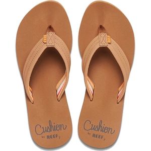 Reef Cushion Breezetan/Smoothie Dames Slippers - Cognac - Maat 41