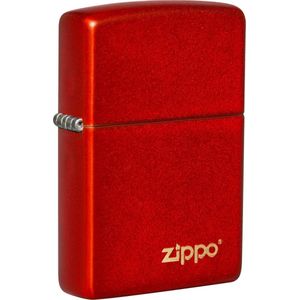 Aansteker Zippo Metallic Red with Logo