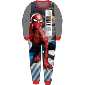 Spiderman onesie - ritssluiting - Spider-Man onesies huispak - maat 110/116