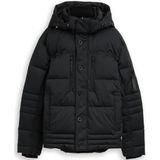 TOM TAILOR - Winterjas - Zwart - Gewatteerde Jas - Afneembare Capuchon