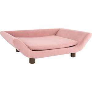 Hondenmand Explicit - Suede look Roze - 72,5x53x21cm